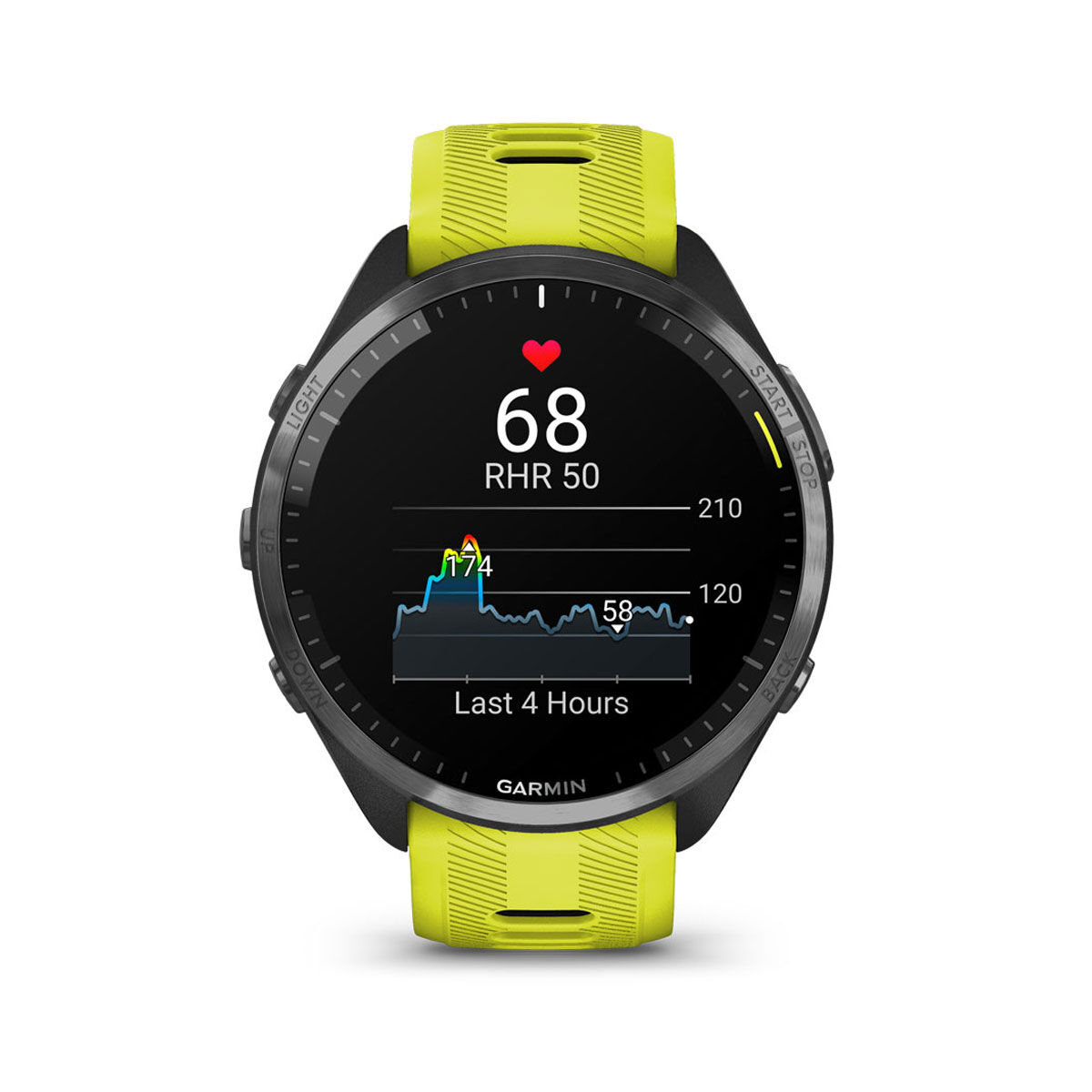 Garmin Forerunner 965 Watch - Amp Yellow Black