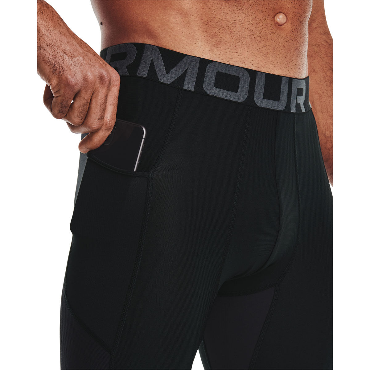 Under Armour Mens HeatGear Armour 3/4 Compression Tights