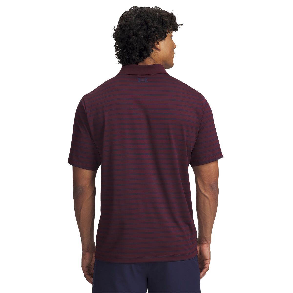 Under Armour Mens Matchplay Stripe Golf Polo