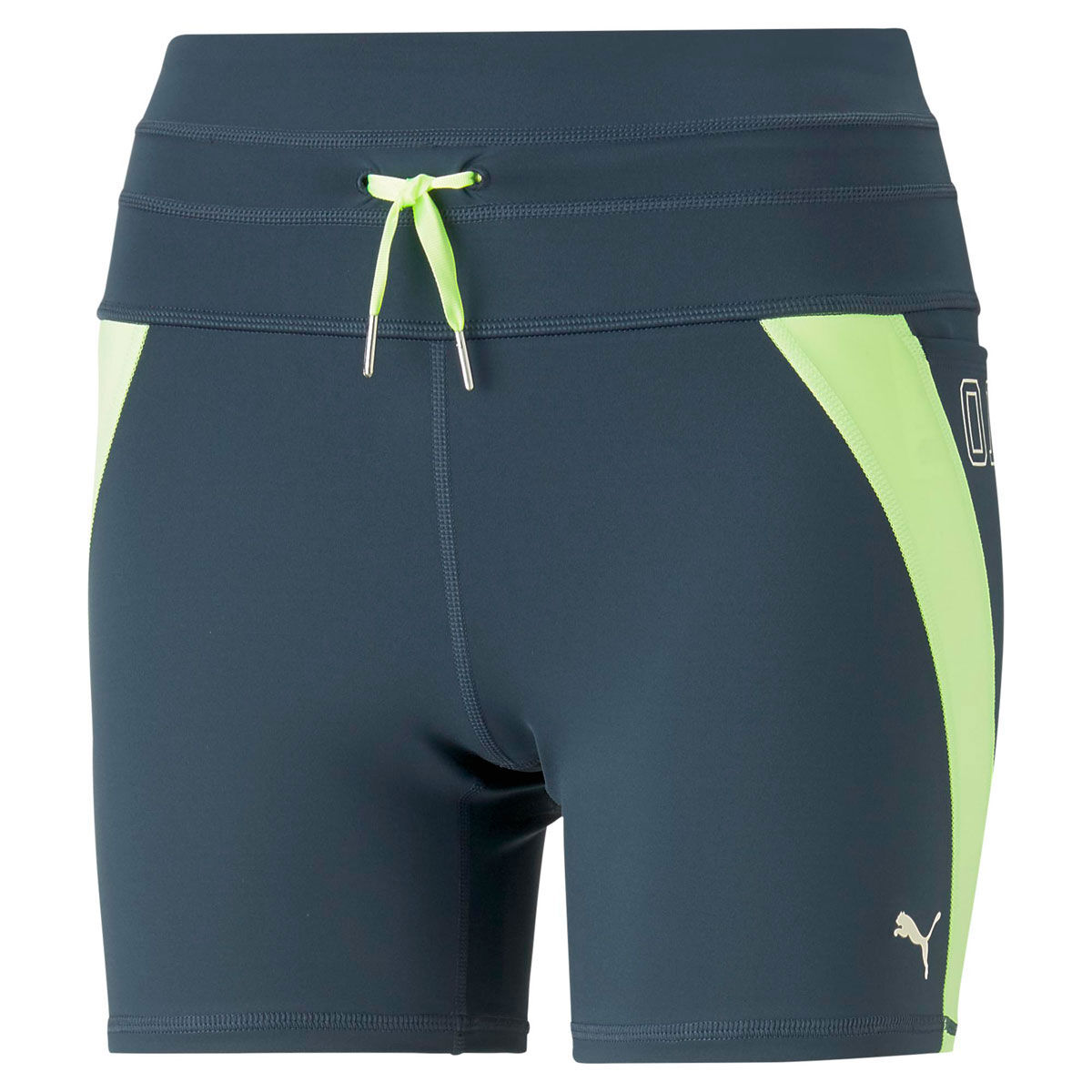 PUMA Womens Olivia Amato High Waist Running Shorts