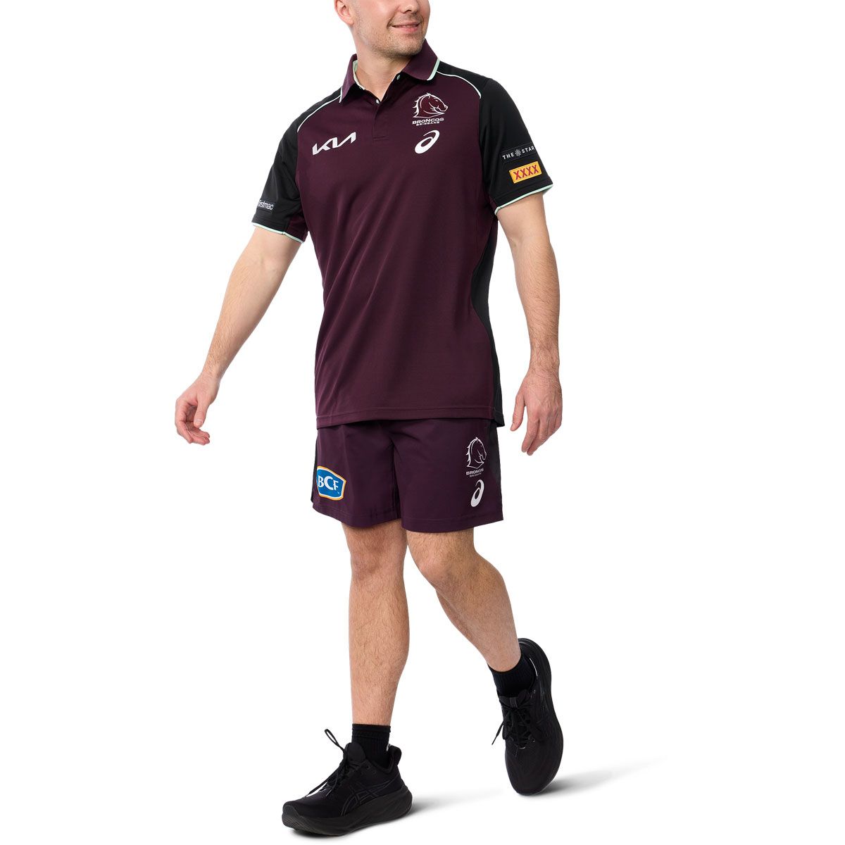 Brisbane Broncos 2025 Mens Training Polo