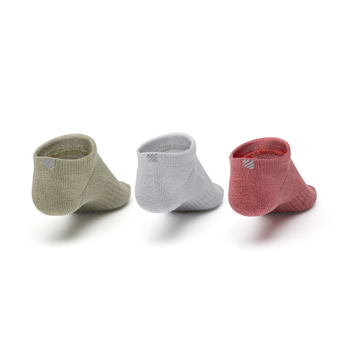 Ell/Voo Womens Low Cut Socks 3 Pack