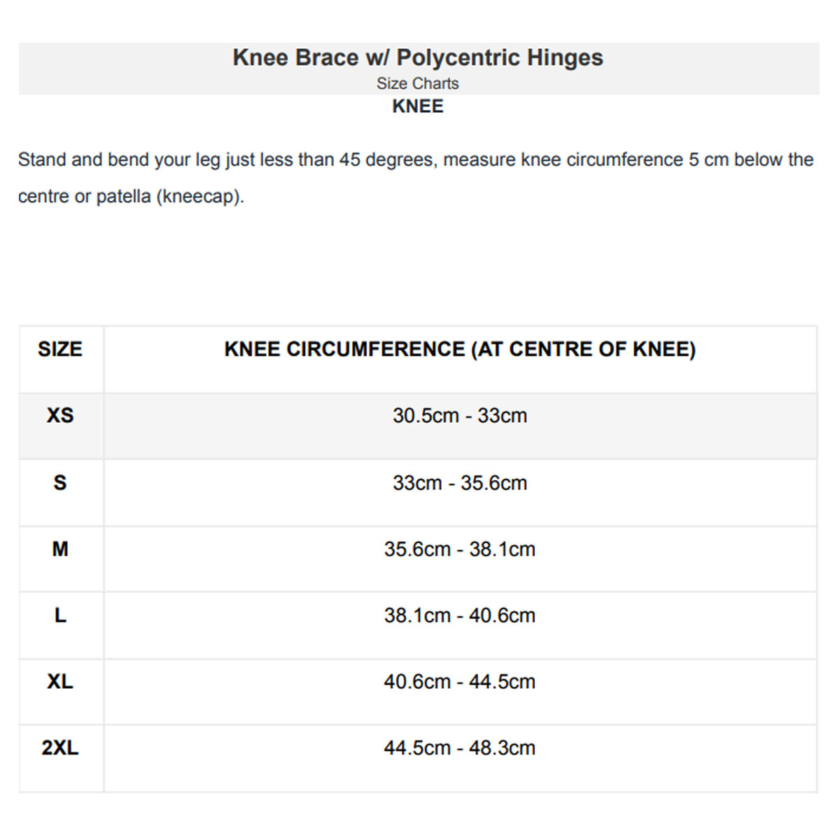 McDavid Knee Brace with Polycentric Hinges