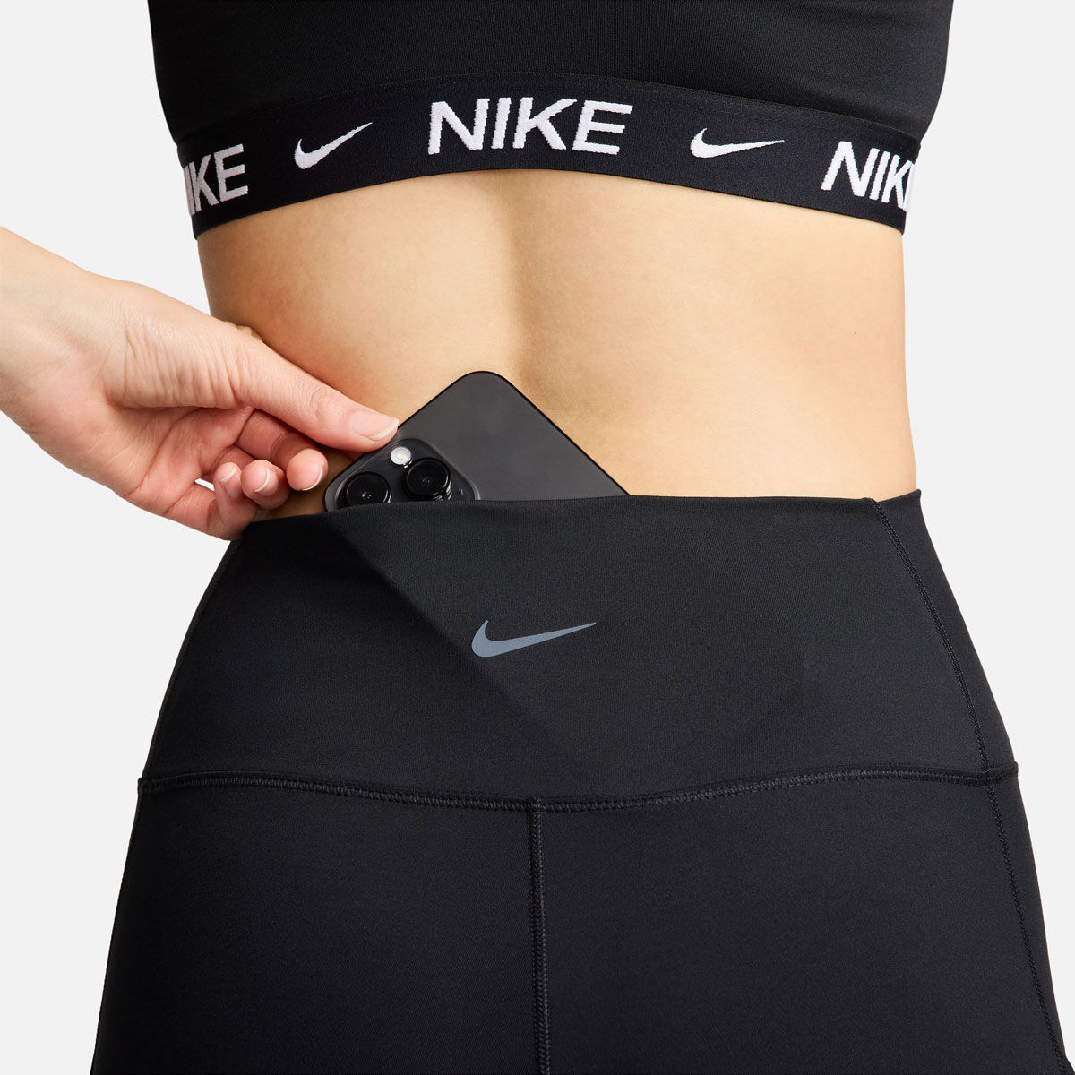 Nike Womens One Dri-FIT High Rise 7/8 Pocket Tights