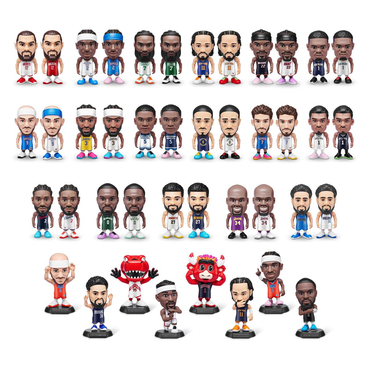 5 Surprise NBA Ballers Series 2