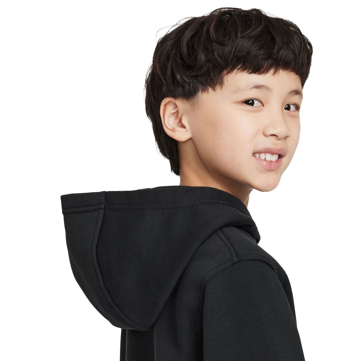 Nike Junior Kylian Mbappe Club Fleece Football Pullover Hoodie