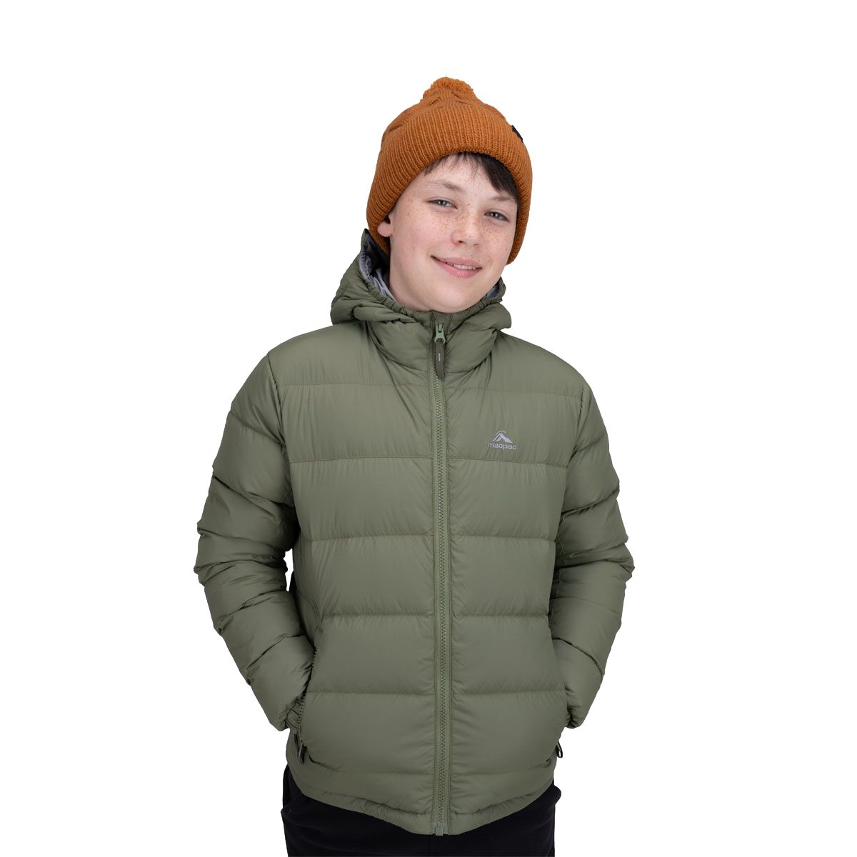 macpac Kids Halo Hooded Down Jacket
