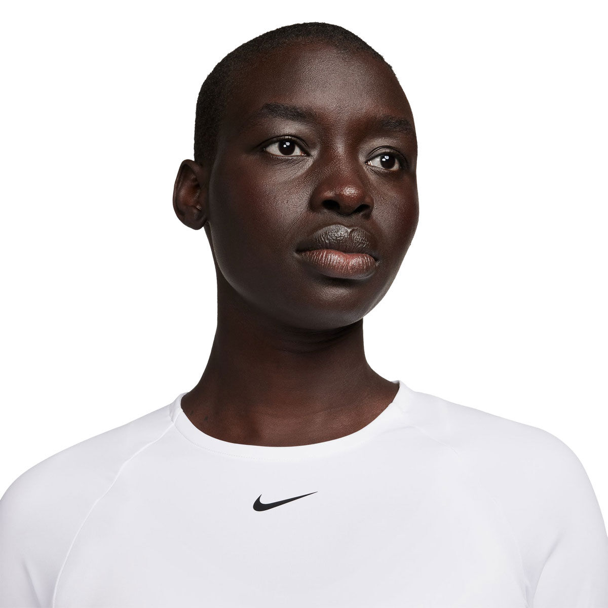 Nike Pro Womens 365 Dri-FIT Cropped Long Sleeve Top