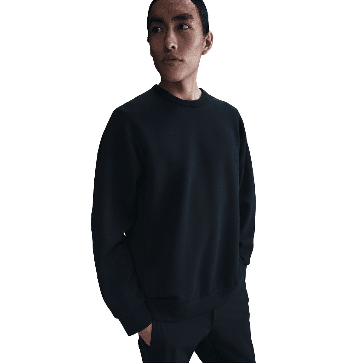 Nike Mens 24.7 ImpossiblySoft Dri-FIT Crew Sweatshirt