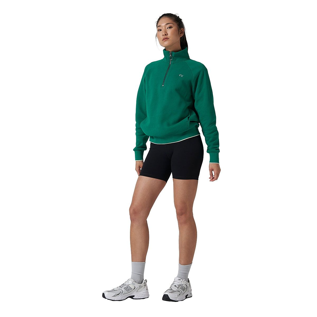 Ell/Voo Womens Freja Fleece 1/4 Zip Pullover