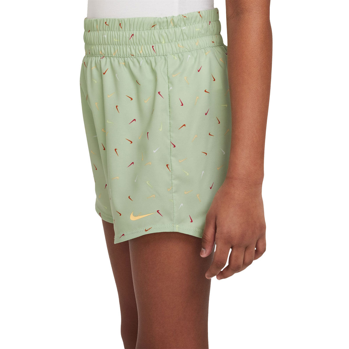 Nike Junior One Dri-FIT Rise Logo Print Training Shorts