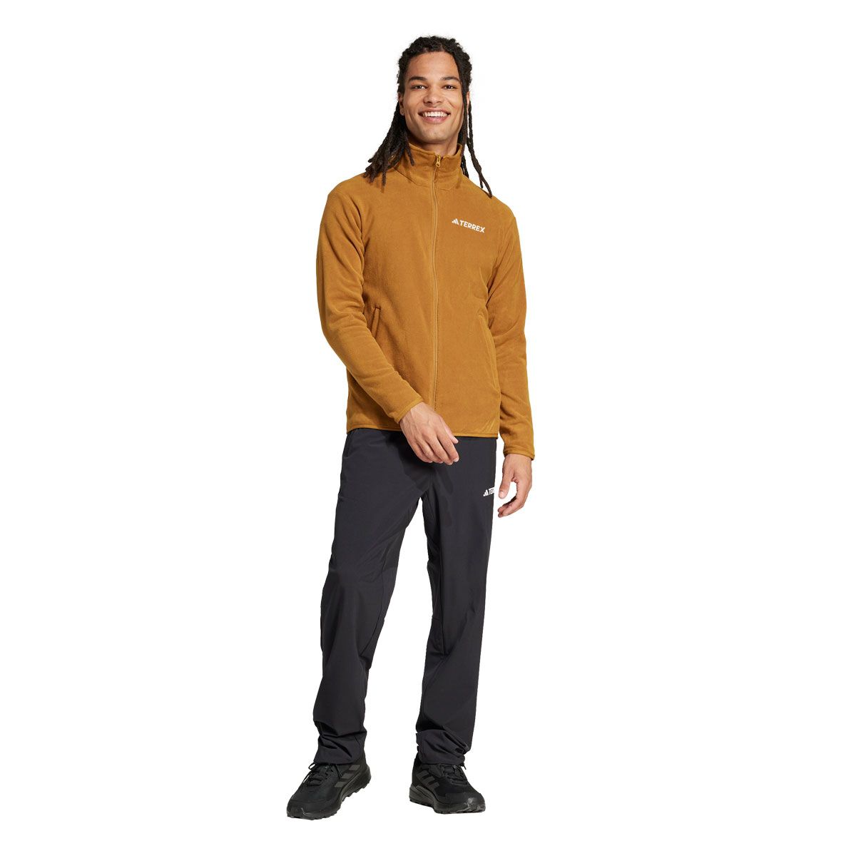 Adidas Terrex Mens Multi Essentials Full Zip Fleece Jacket