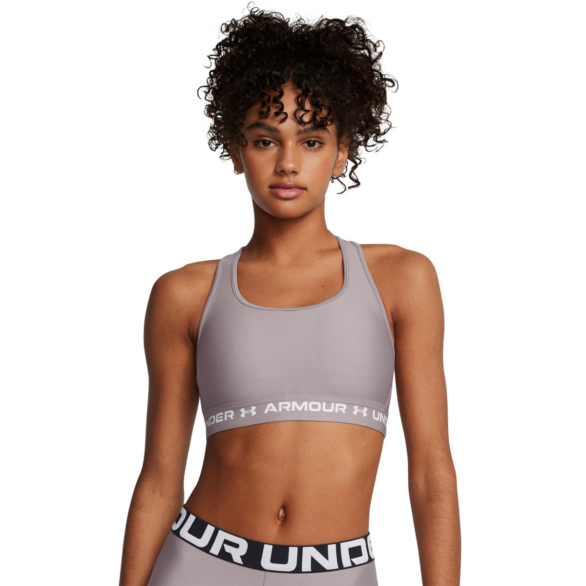 Under Armour Womens Crossback Mid Support Sports Bra