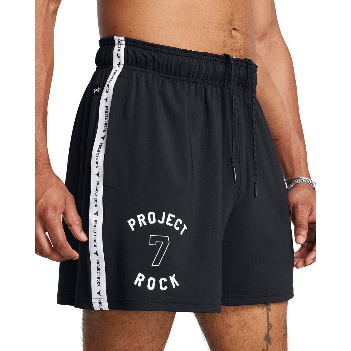 Under Armour Project Rock Mens Mesh Shorts