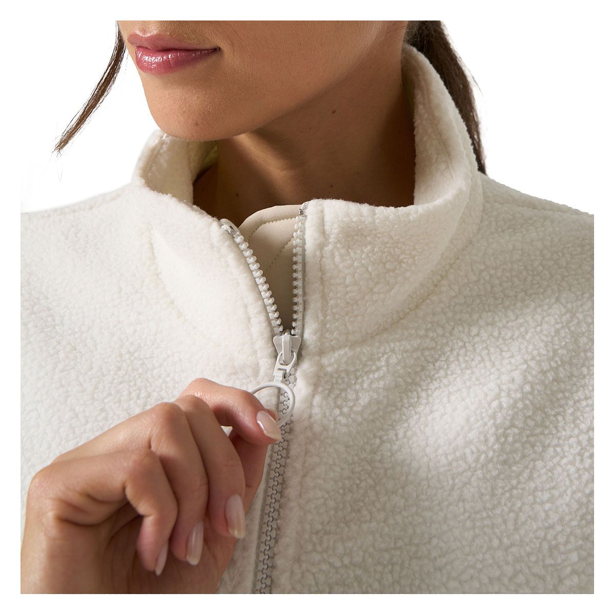 Ell/Voo Womens Bria Sherpa Vest