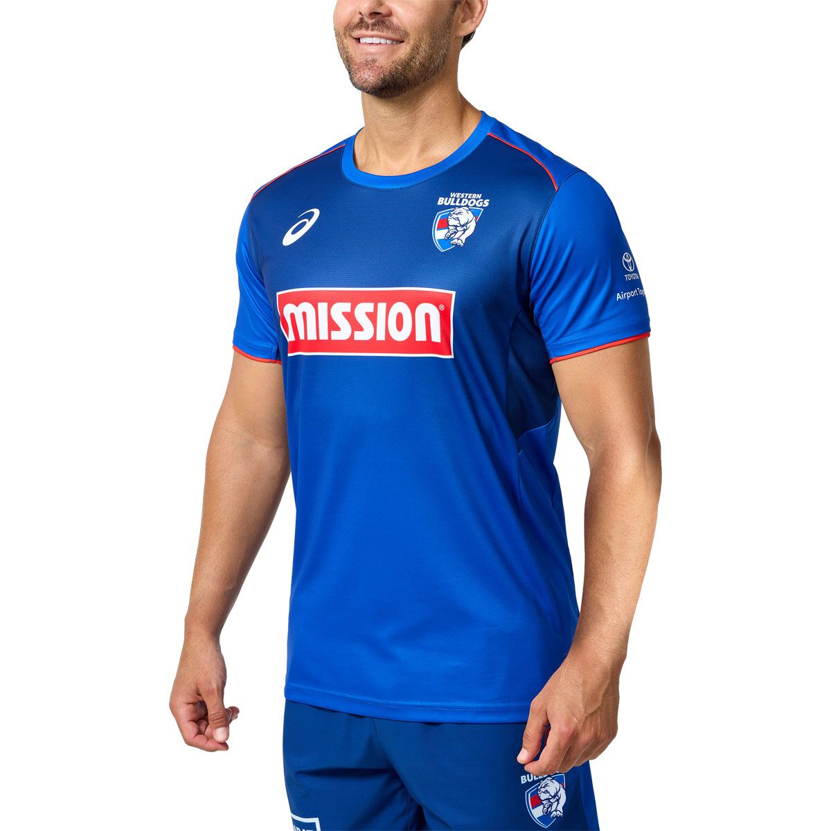 Western Bulldogs Mens 2025 Training Tee