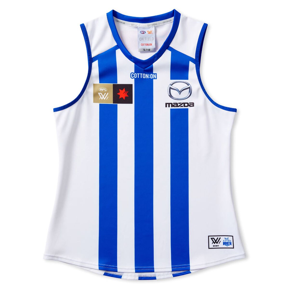 North Melbourne Kangaroos Womens AFLW Home Guernsey