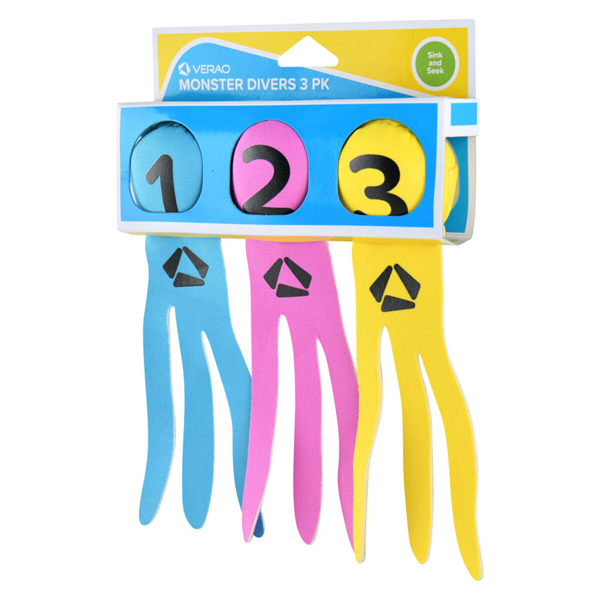 Verao Monster Divers 3 Pack