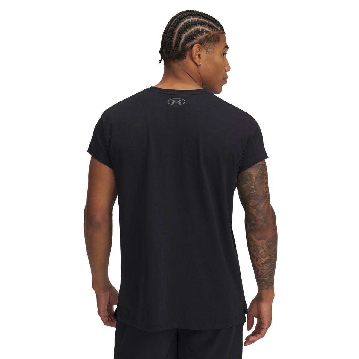 Under Armour Mens Project Rock Cap Sleeve Training Tee