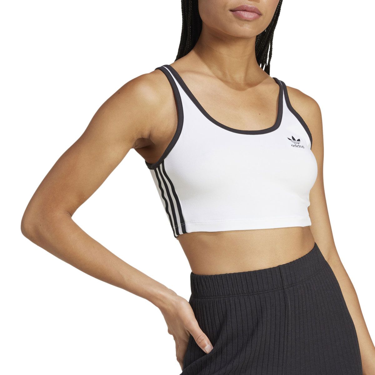adidas Originals Womens Adicolor Classics 3-Stripes Bra Top