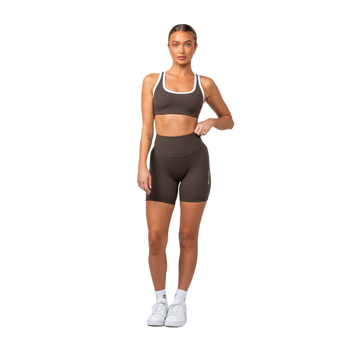 Muscle Nation Womens Contrast Sports Bra