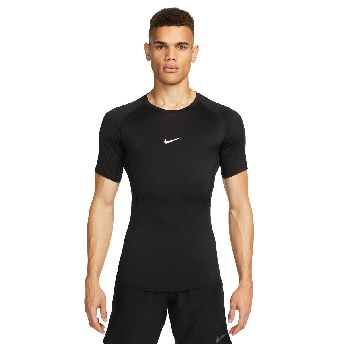 Nike Pro Mens Dri-FIT Tight Short Sleeve Training Top