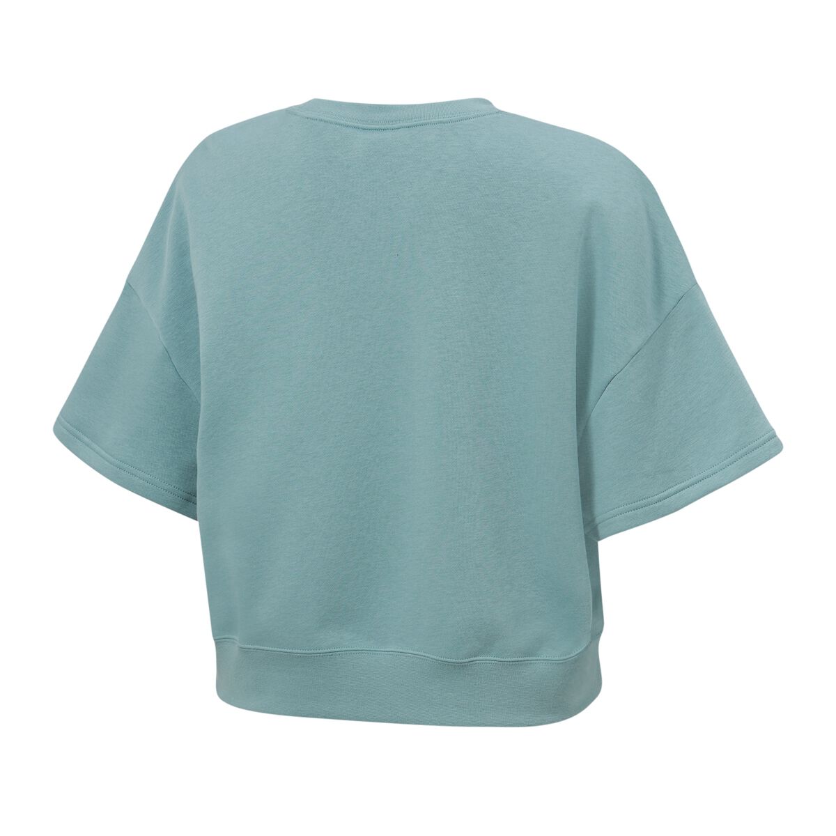 Nike Womens Sportswear Club Fleece Loose Short Sleeve Crew Sweatshirt Tee