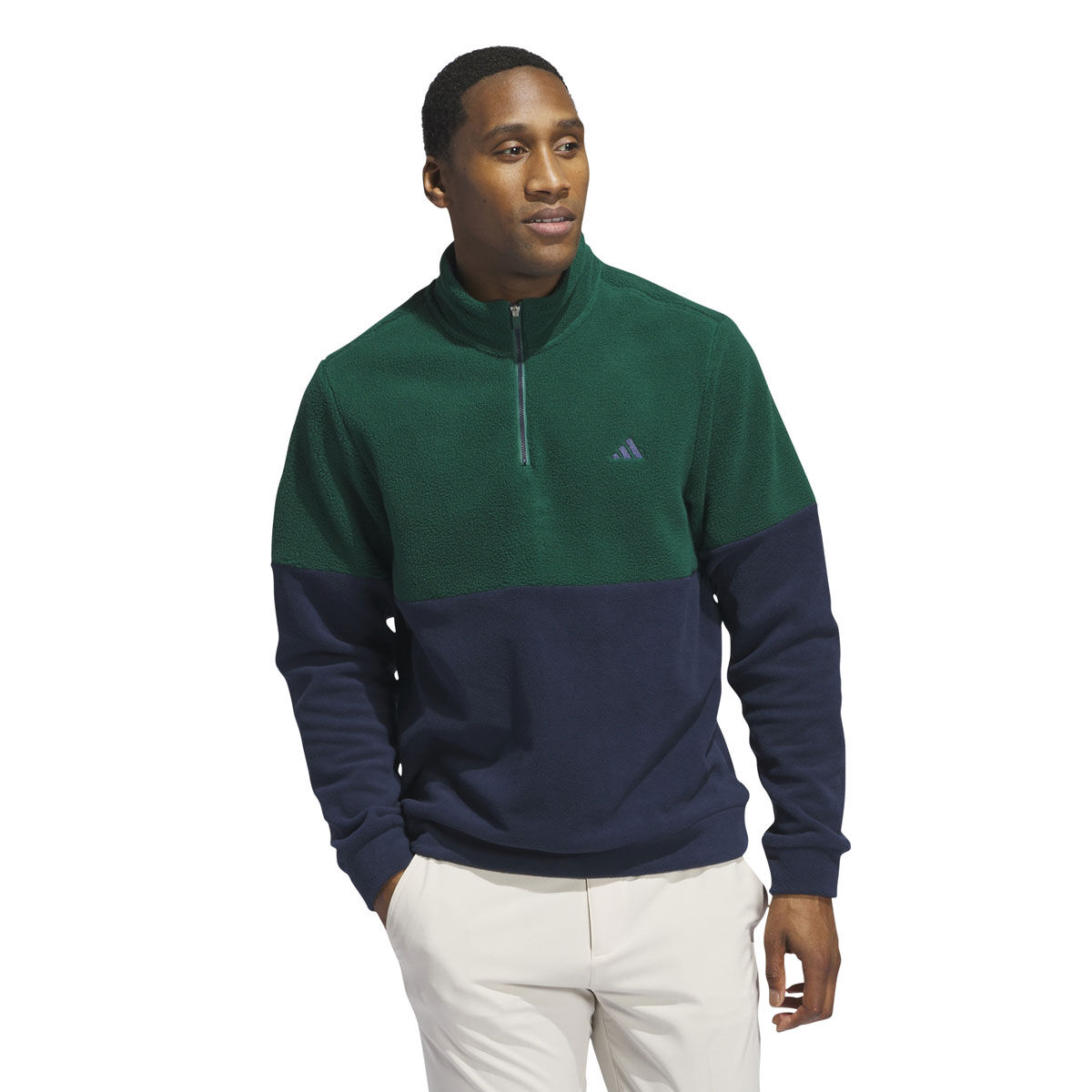 adidas Mens Ultimate365 1/4 Zip Fleece Sweatshirt