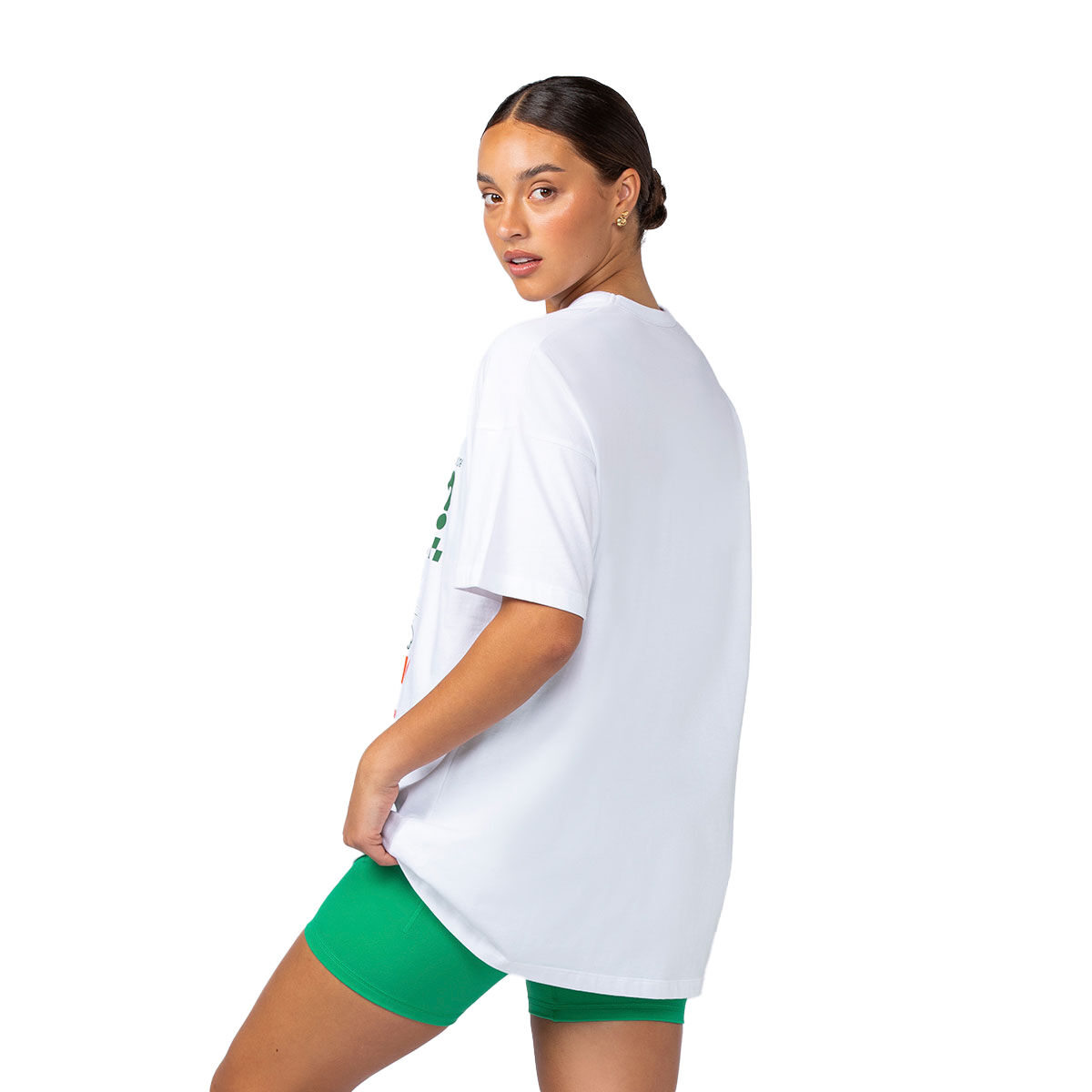 Muscle Nation Womens Pizza This Oversized Tee