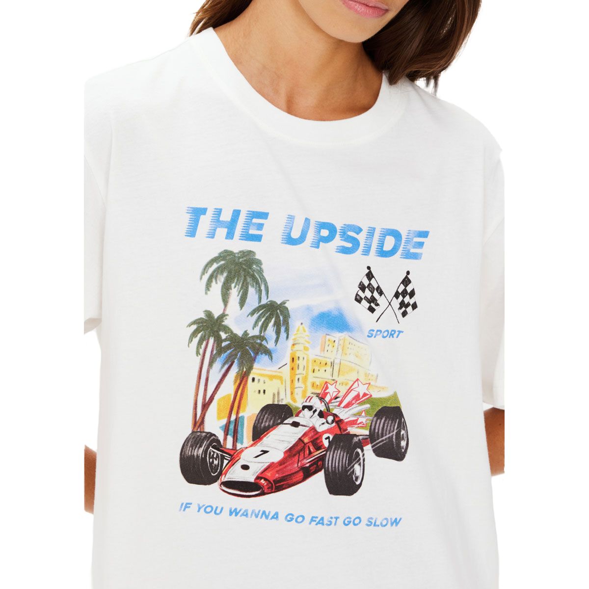 The Upside Womens Raceway Sammi Tee