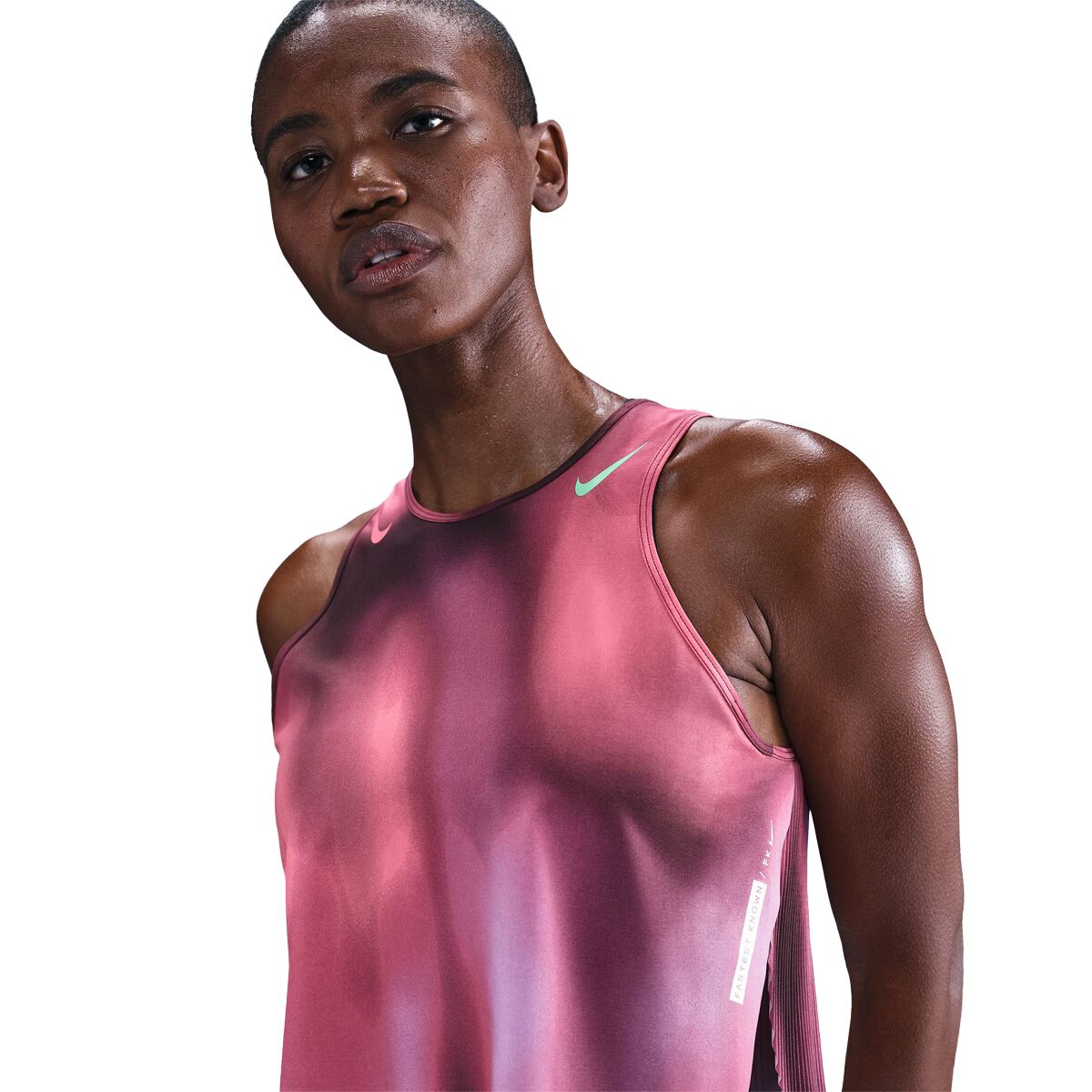 Nike Womens AeroSwift Dri-FIT ADV Cropped Running Tank