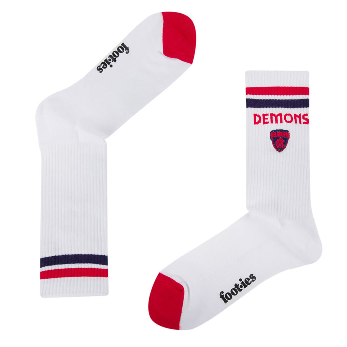Melbourne Demons Sneaker Socks 2 Pack