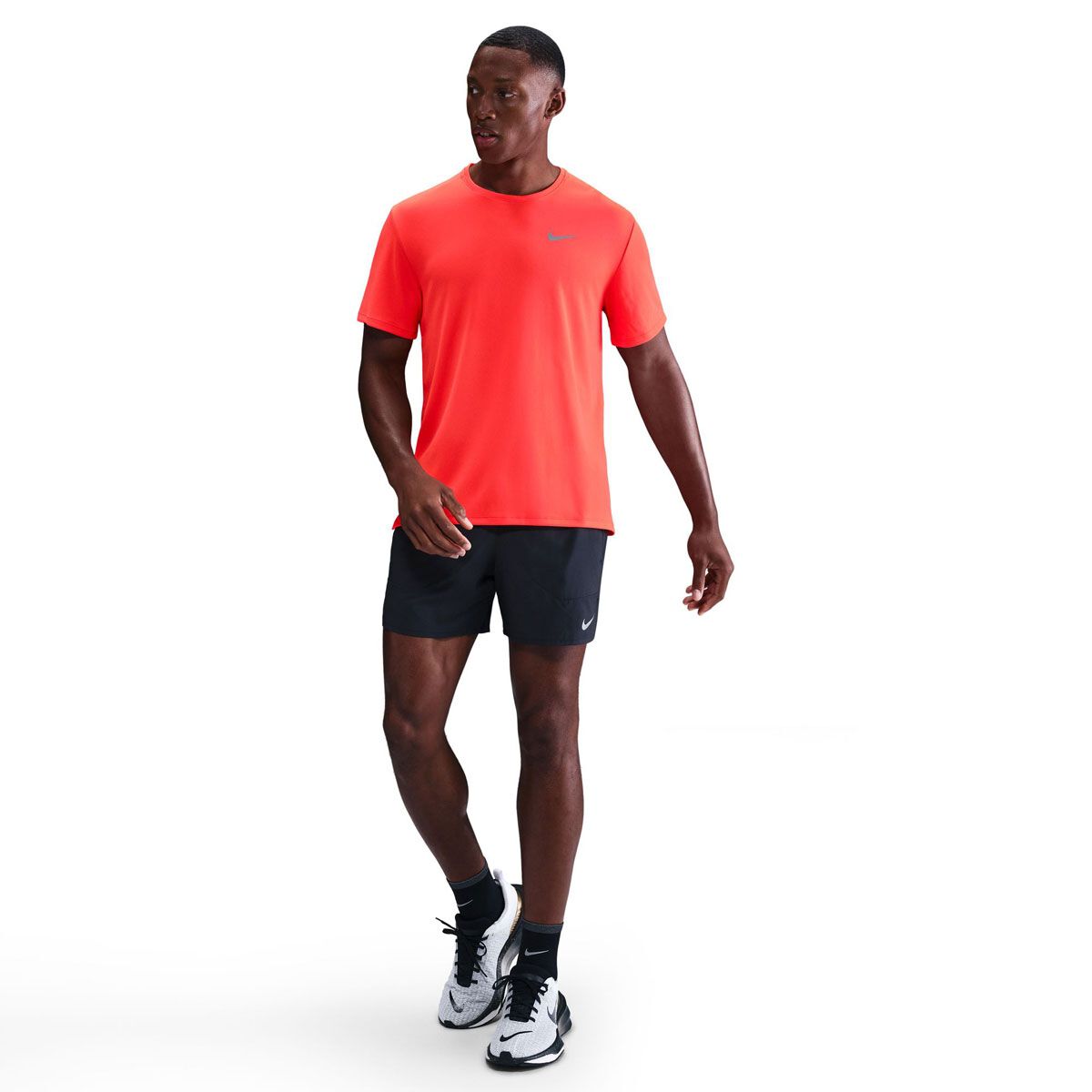Nike Mens Miler Dri-FIT Running Tee