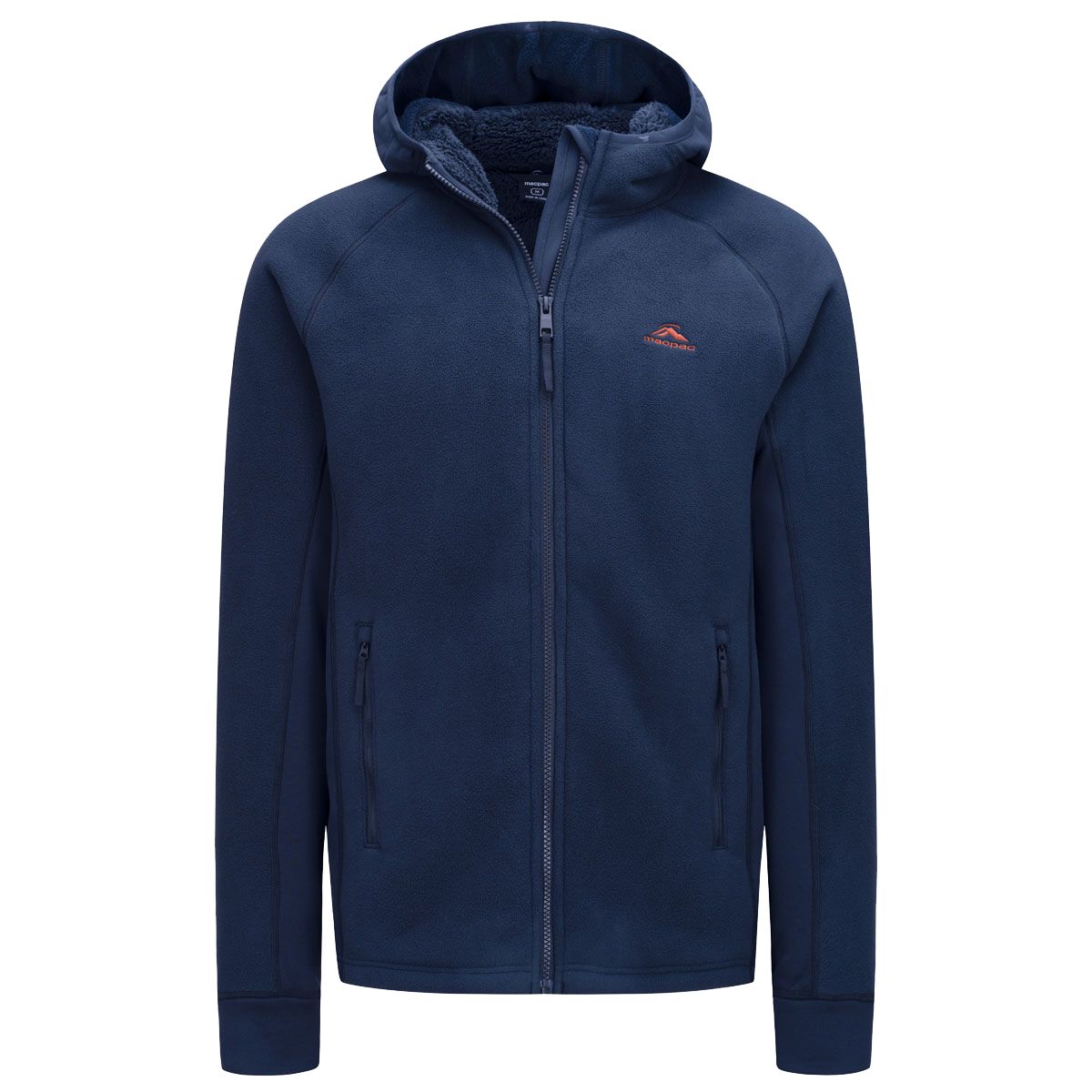 macpac Mens Mountain Hooded Fleece Jacket