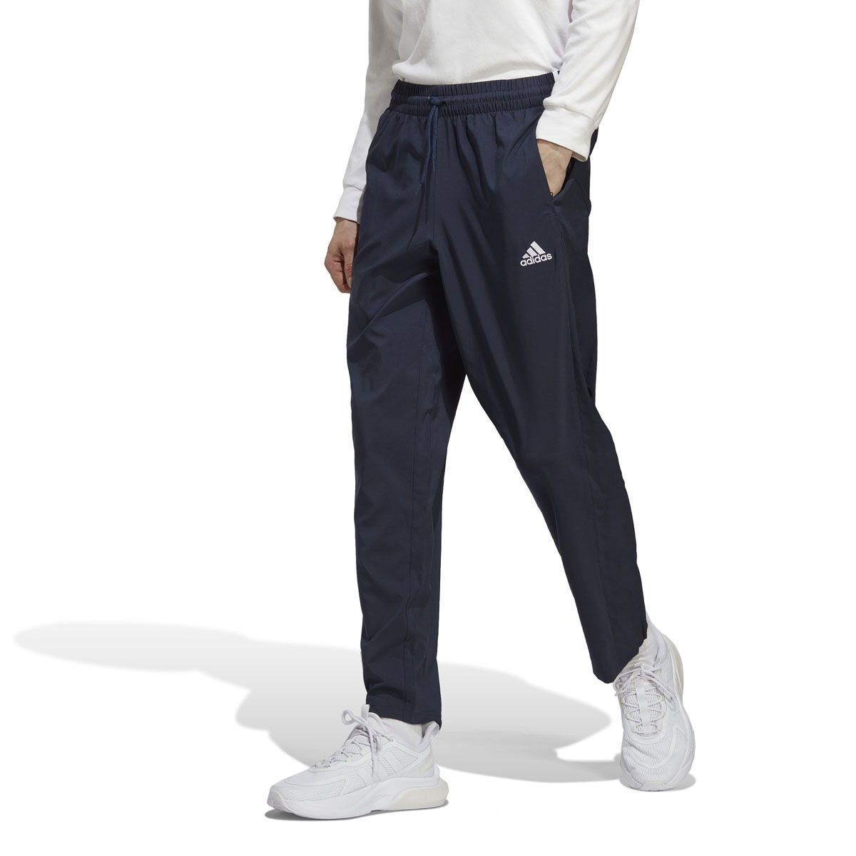 adidas Mens AEROREADY Essentials Stanford Embroidered Small Logo Track Pants