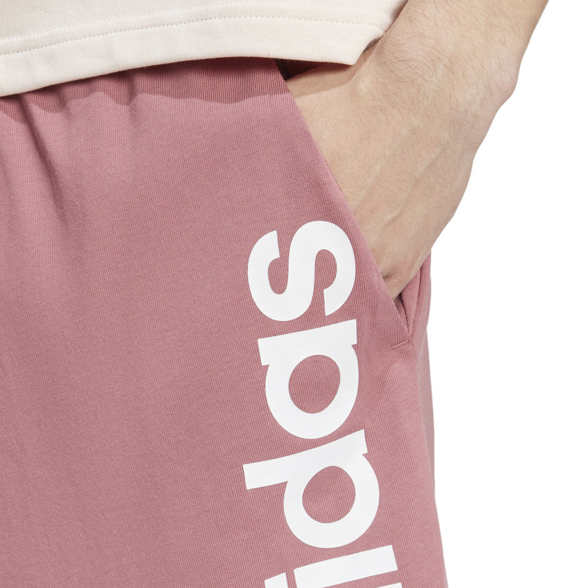 adidas Mens AEROREADY Essentials Single Jersey Linear Logo Shorts