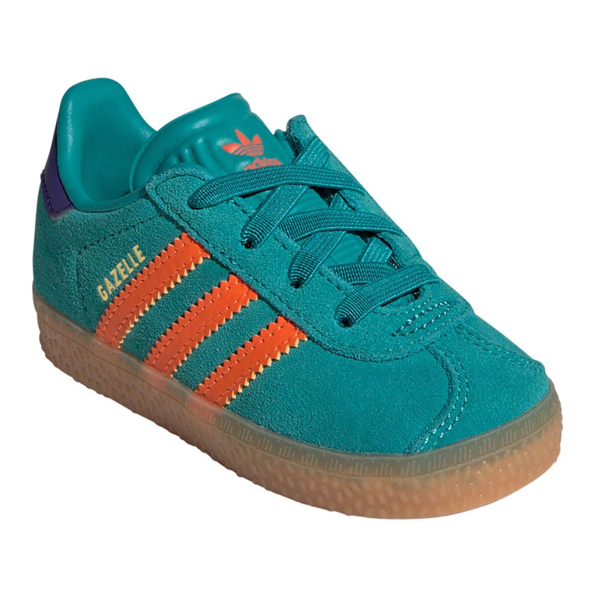 adidas Originals Gazelle Comfort Closure Elastic Laces Toddlers Shoes