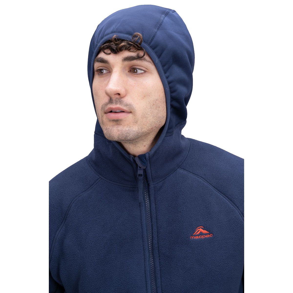 macpac Mens Mountain Hooded Fleece Jacket