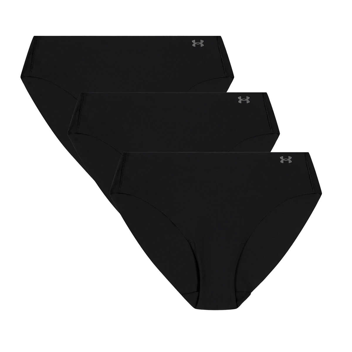 Under Armour Womens Pure Stretch Seamless Bikini Briefs 3 Pack