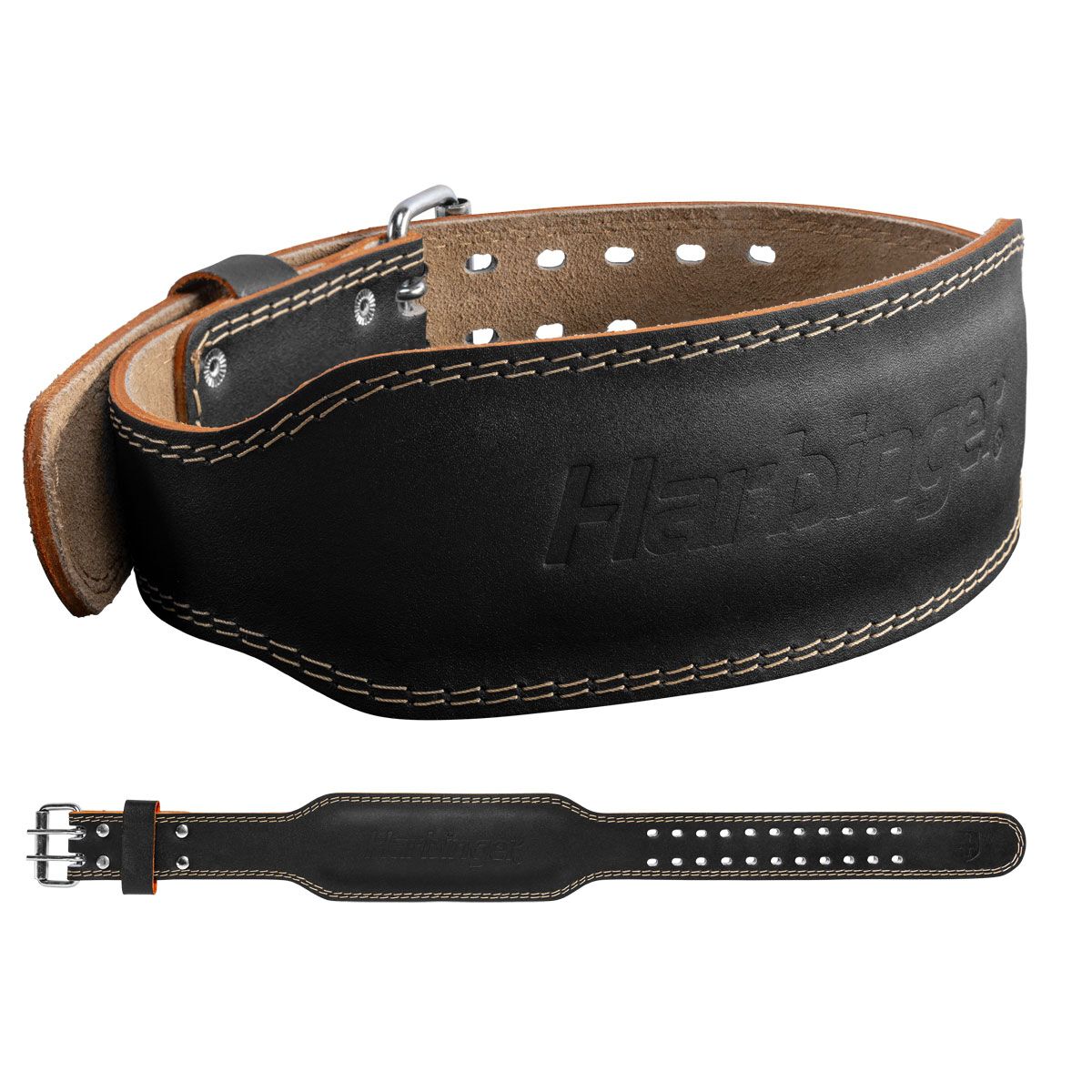 Harbinger 4in Leather Lifting Belt