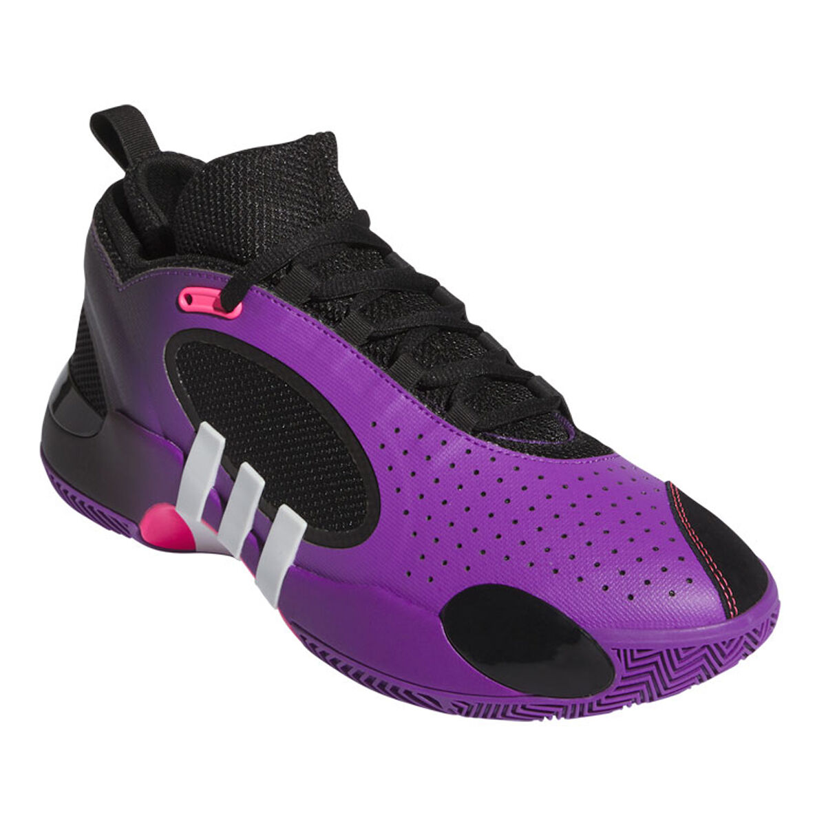 adidas D.O.N. Issue 5 Purple Bloom GS Kids Basketball Shoes