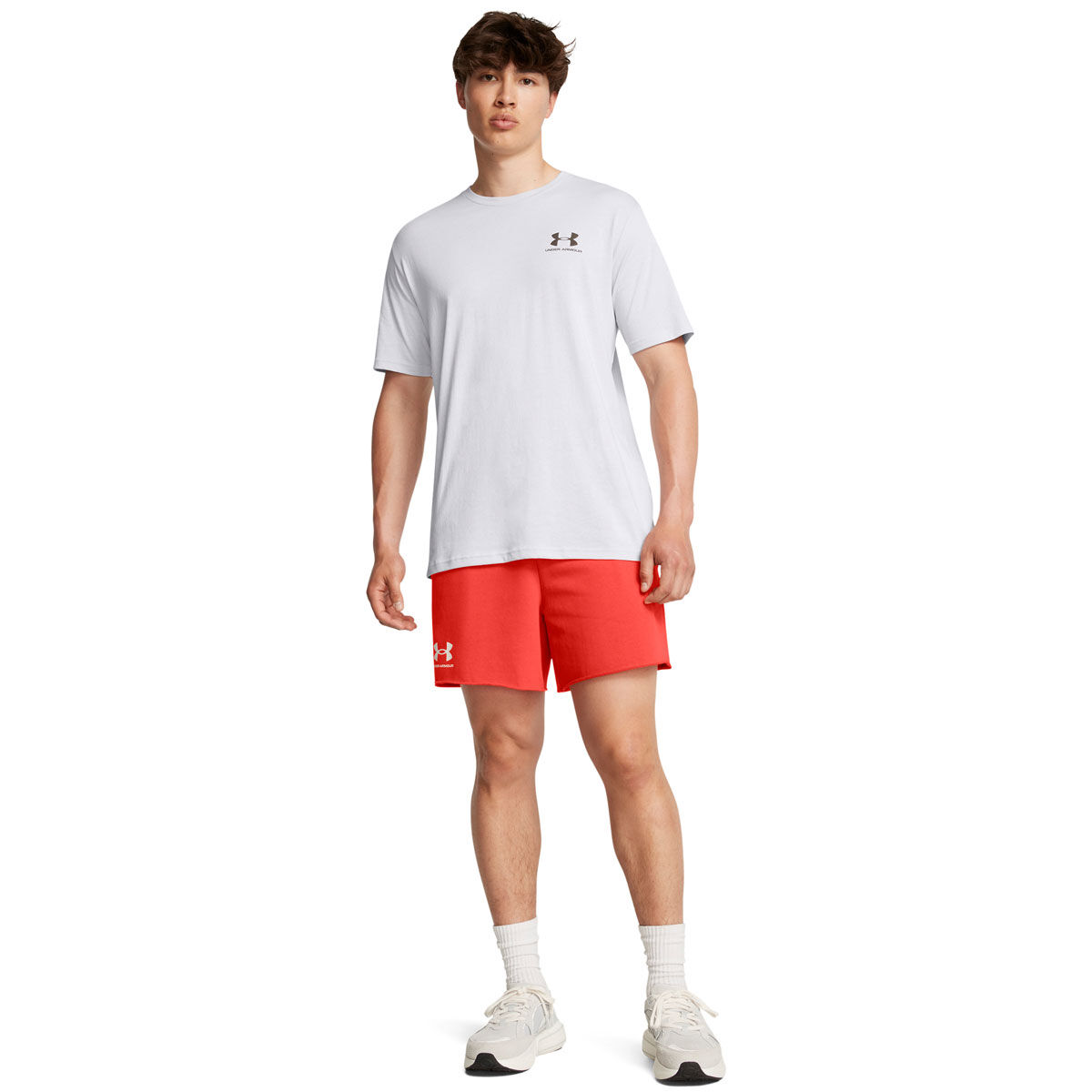 Under Armour Mens Rival Terry 6 Inch Shorts