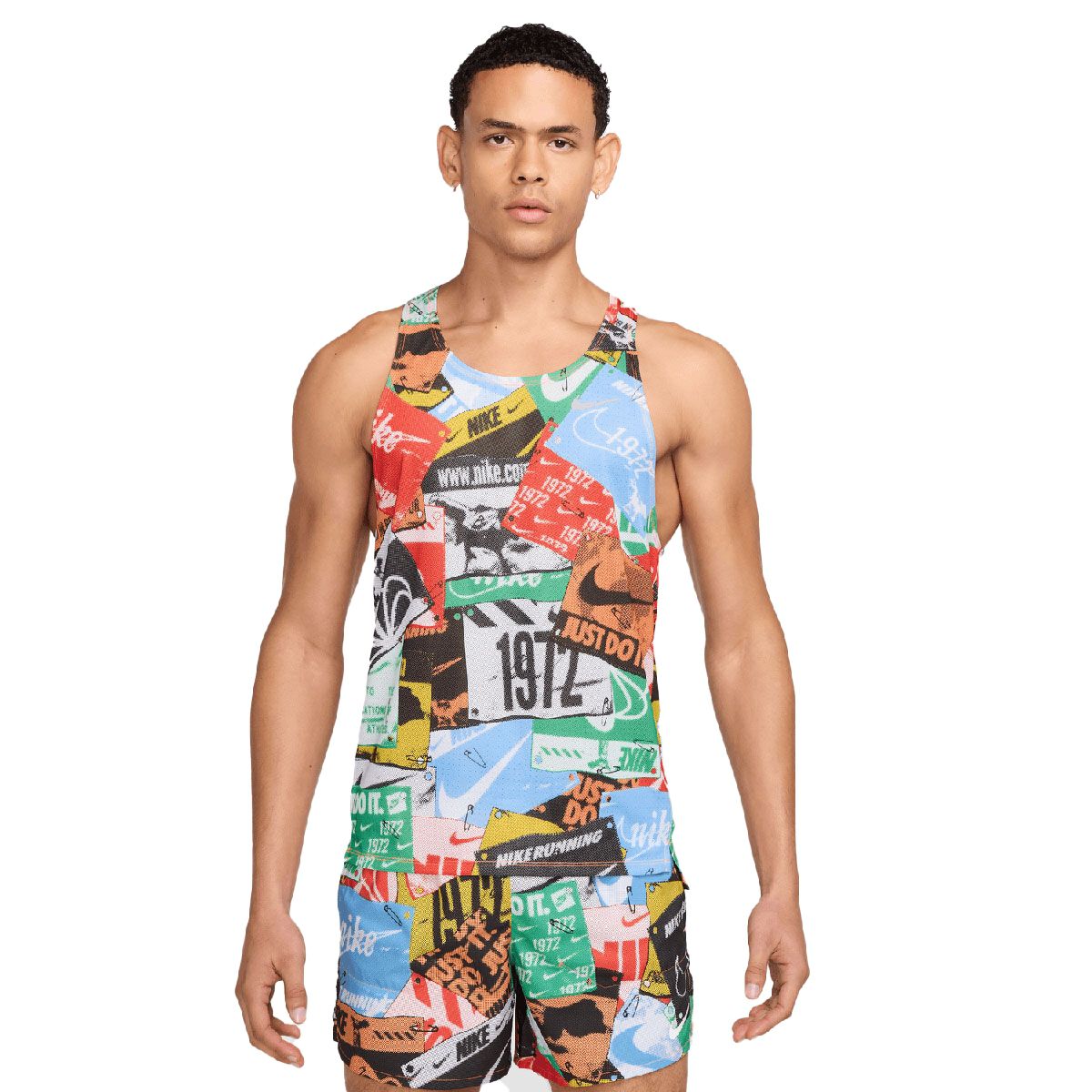 Nike Mens Fast Dri-FIT Run Energy Running Singlet