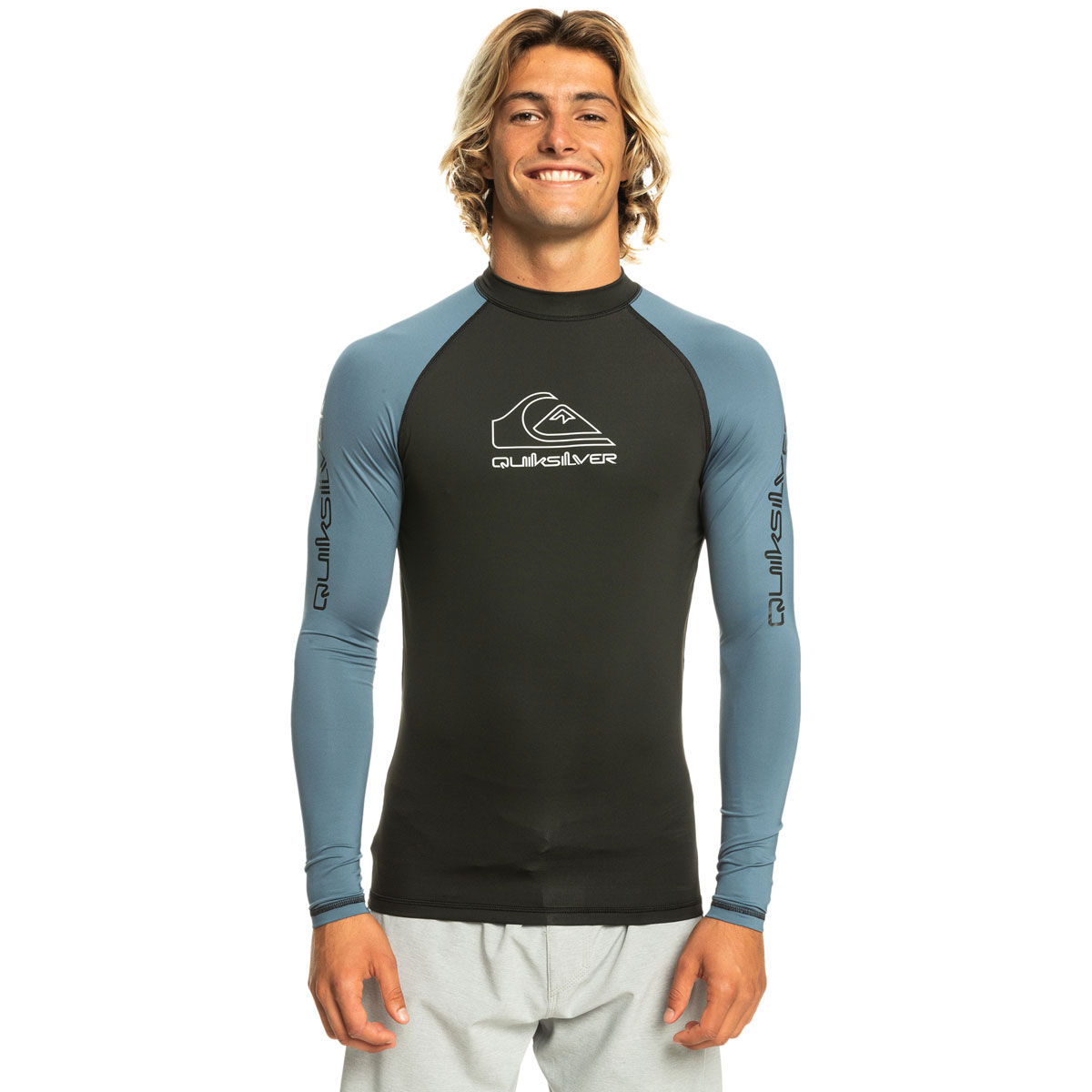 Quiksilver Mens On Tour Long Sleeve Rash Top