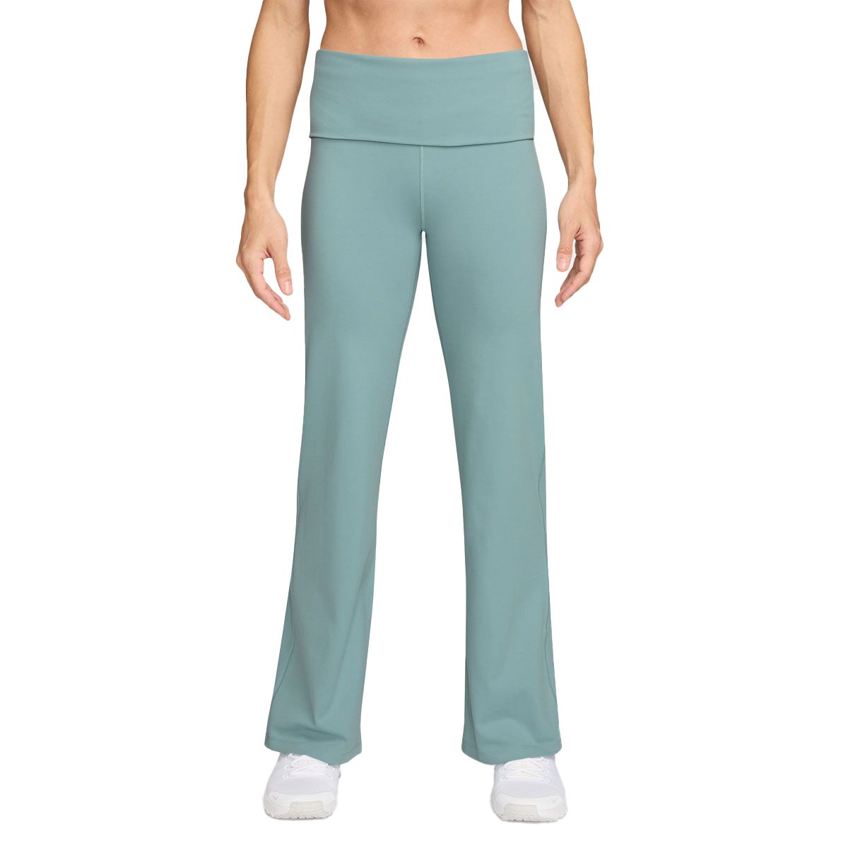 Nike Womens One Dri-FIT High Rise Foldover Bootcut Pants