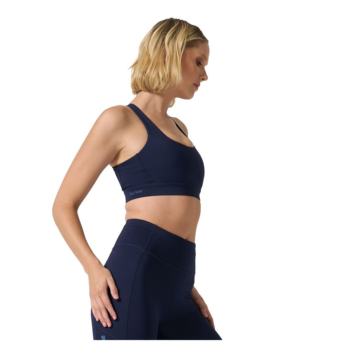 Ell/Voo Womens Kara Crop Sports Bra