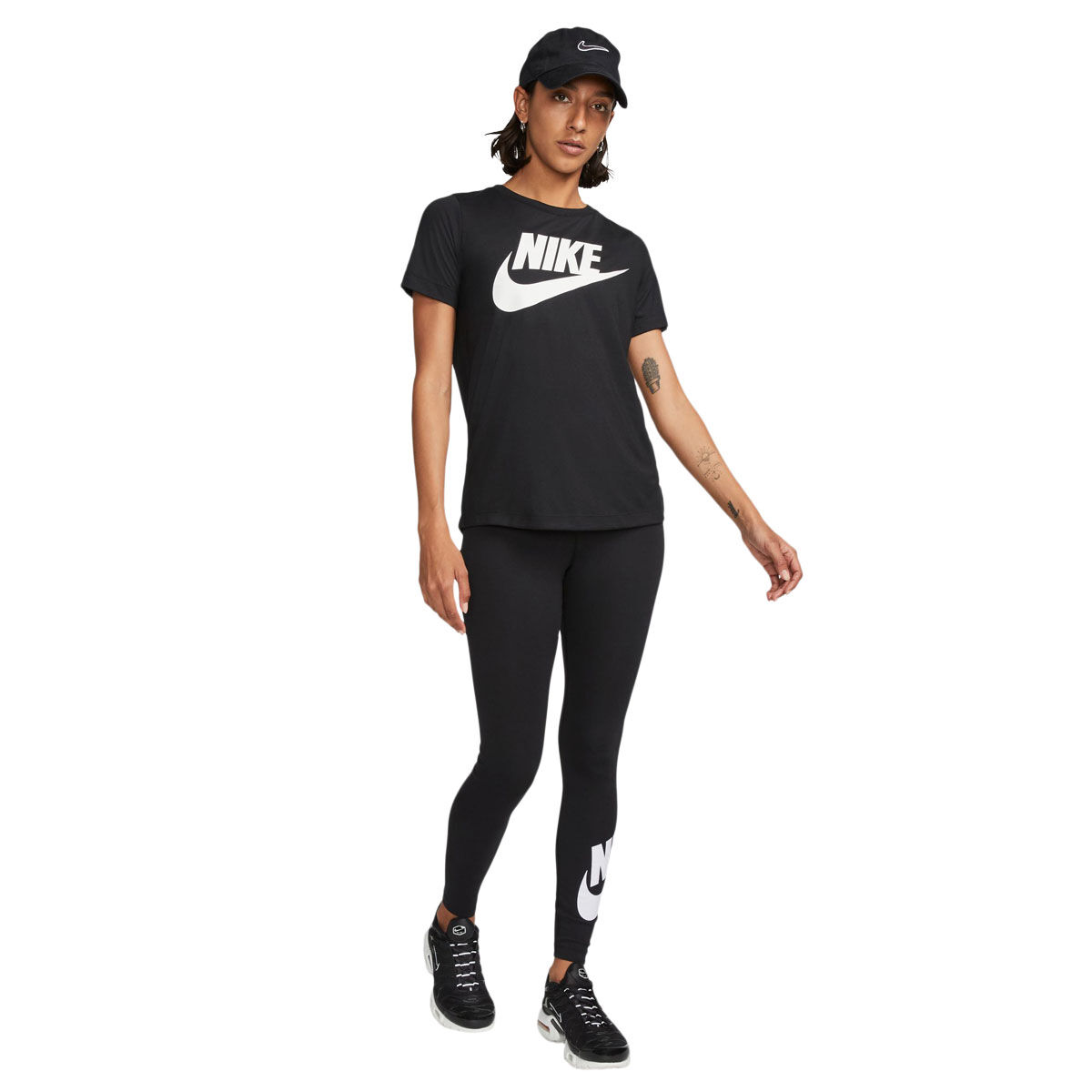 Nike Womens Sportswear Futura Classic Graphic High Rise Tights