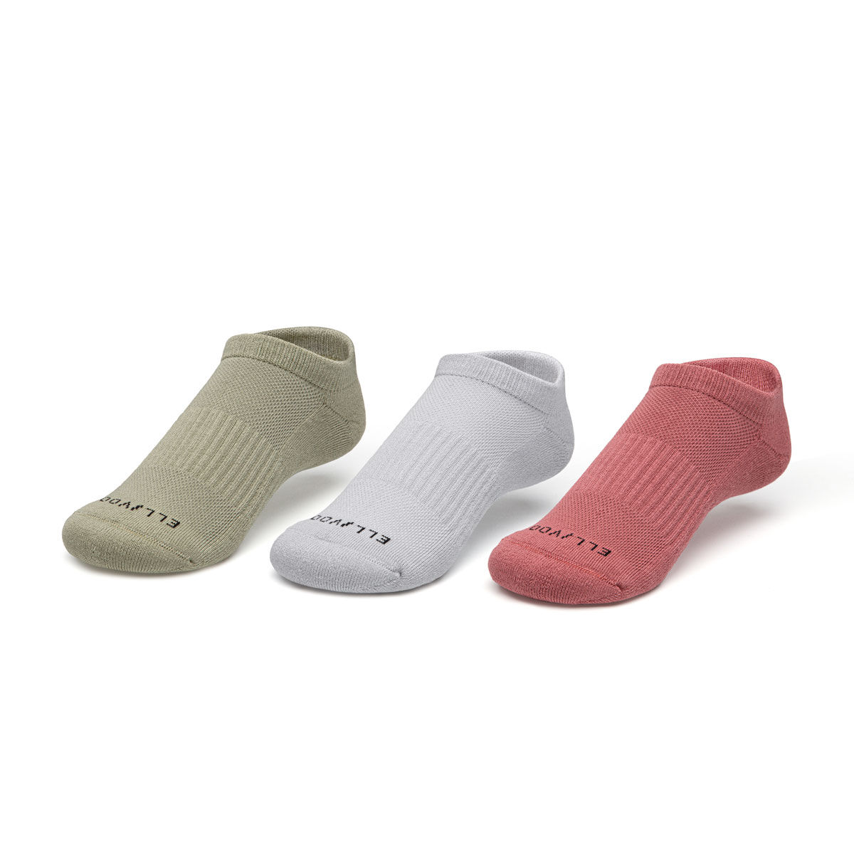 Ell/Voo Womens Low Cut Socks 3 Pack