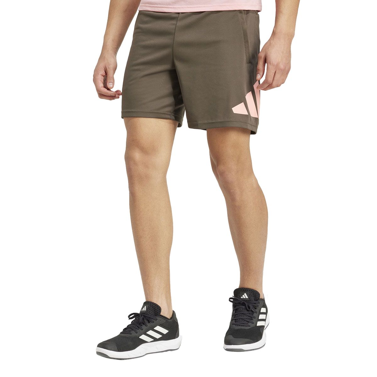 adidas Mens AEROREADY Train Essentials Logo Training Shorts