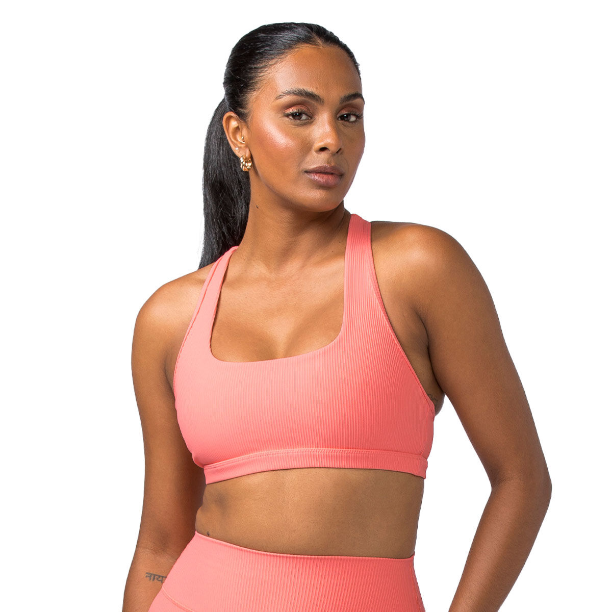 Muscle Nation Womens Flex Rib Sports Bra